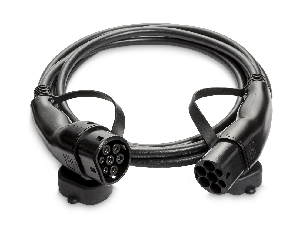 EV Charging Cable T2-T2 3x32A 7,5m
