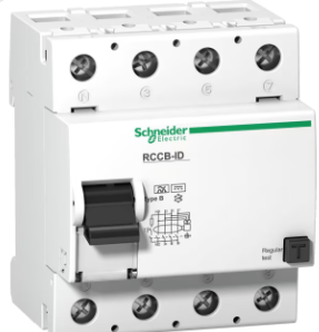 Differentieelschakelaar ID 4P 125A 300 mA Type B