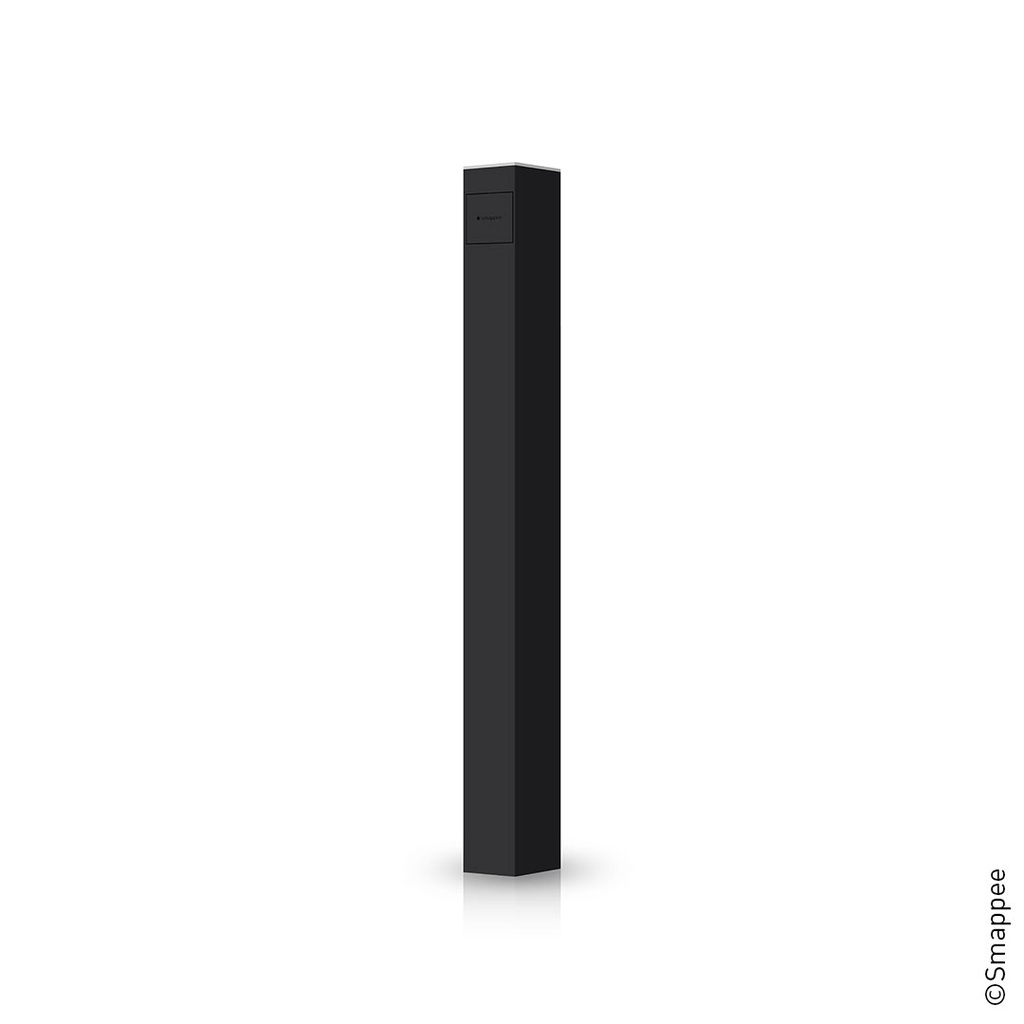 EV One Black standalone charger 1 or 3-Phase up to 22 kW delivered with anchor​ (EVOC-332-B-E-B​)