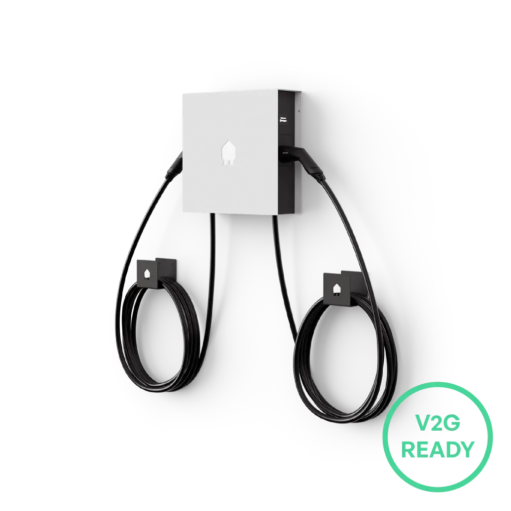 EV Dual Wall White with Cables
