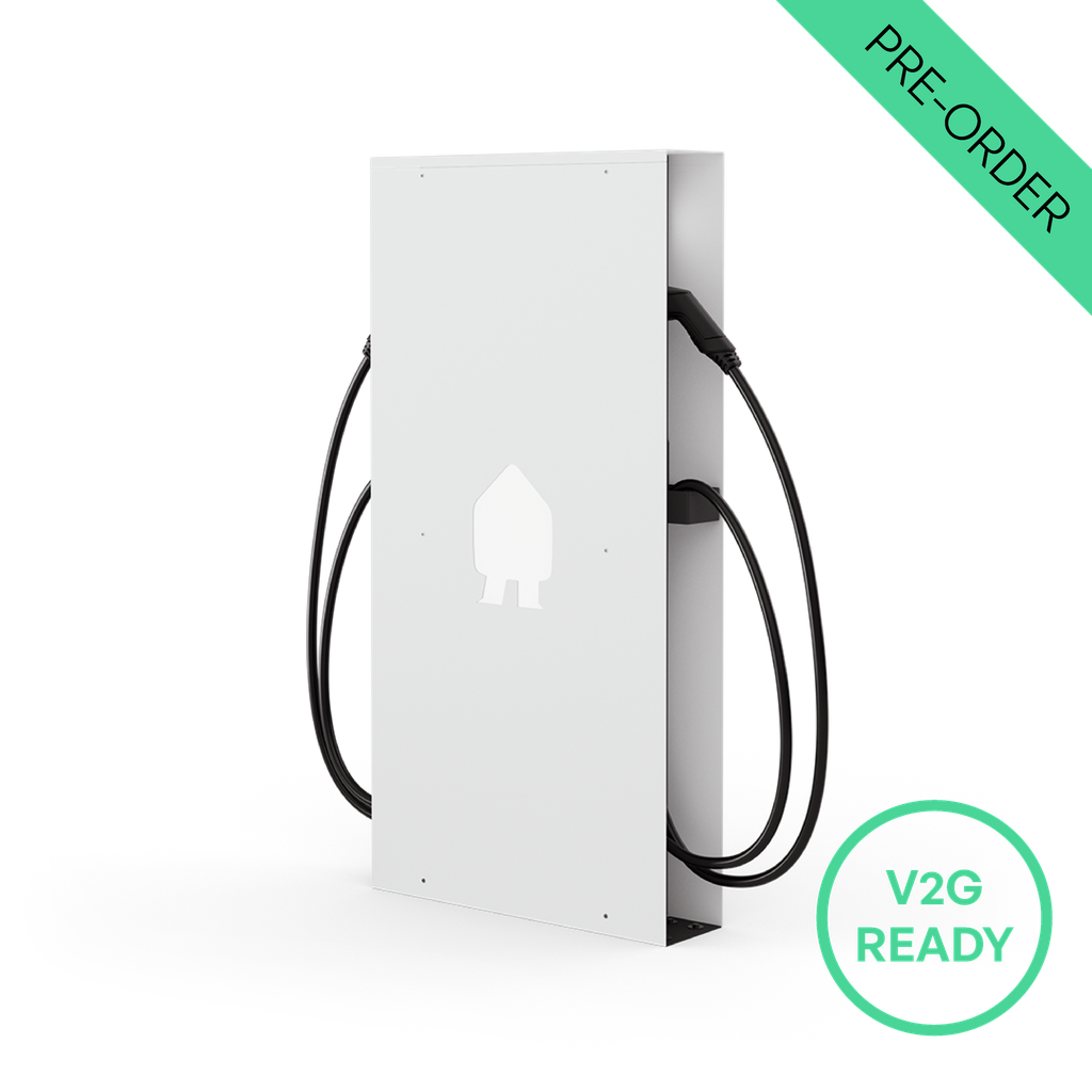 EV Dual Base White with Cables