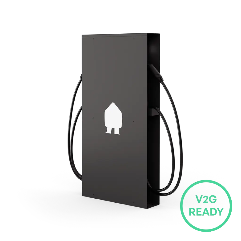 EV Dual Base Black With Cables