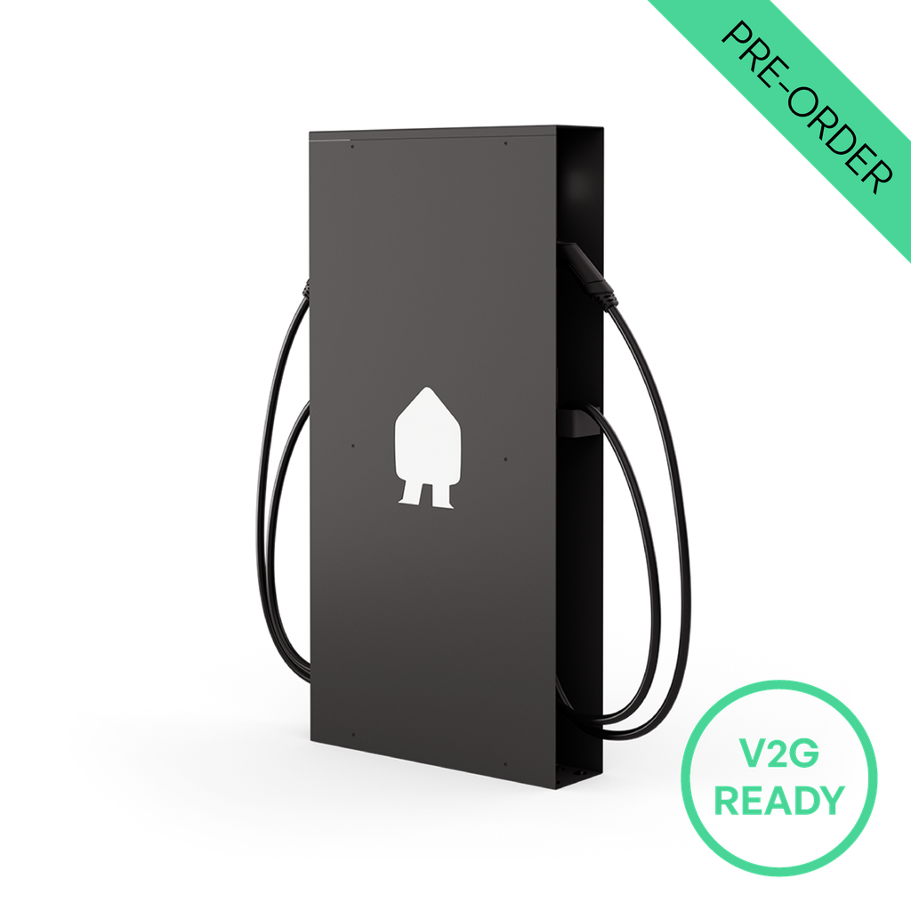 EV Dual Base Black With Cables