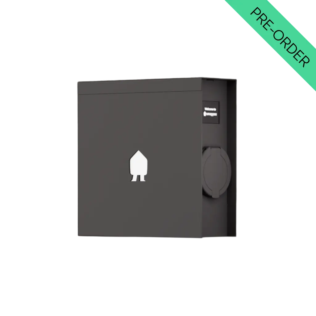 EV Wall Black v4 - 1/3-Phase 22 kW socket (EVW4-332-BR-B​)