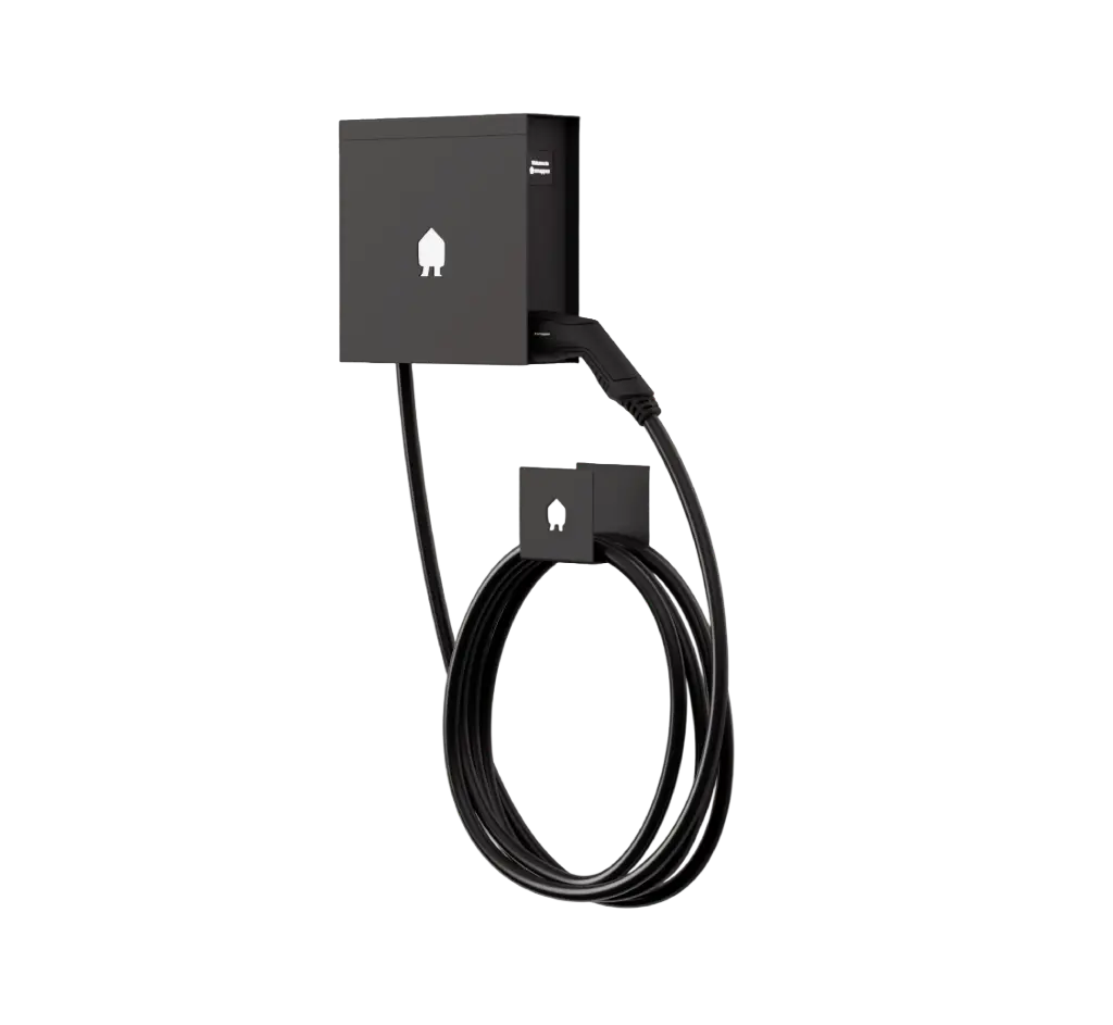 EV Wall Black v4 - 1/3-Phase 22 kW Type 2 cable 8m (EVW4-332-C8R-B​)