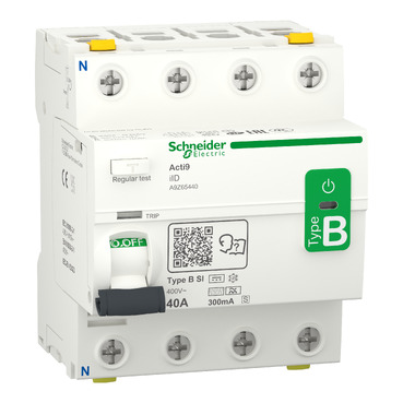 Differentieelschakelaar ID  4P 40A 300SMA Type B-SI