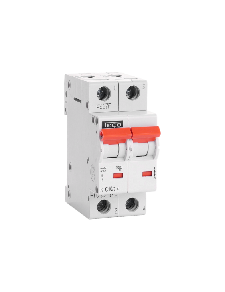 Teco AUTOMAAT 2P 10A 4,5KA C