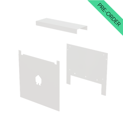 [0032910] EV Dual Wall plate kit white (EVD-WALL-KIT-W)