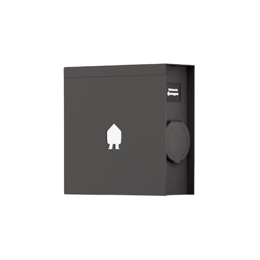 [0033761] EV Wall Black v4 - 1/3-Phase 22 kW socket (EVW4-332-BR-B​)